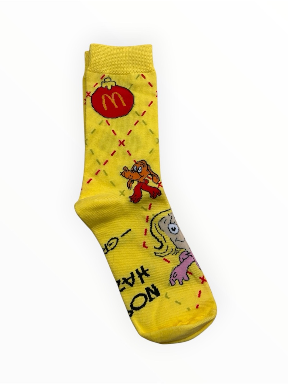 2025 McDONALD'S Grinch Socks Christmas Adult Happy Meal Set NWOT